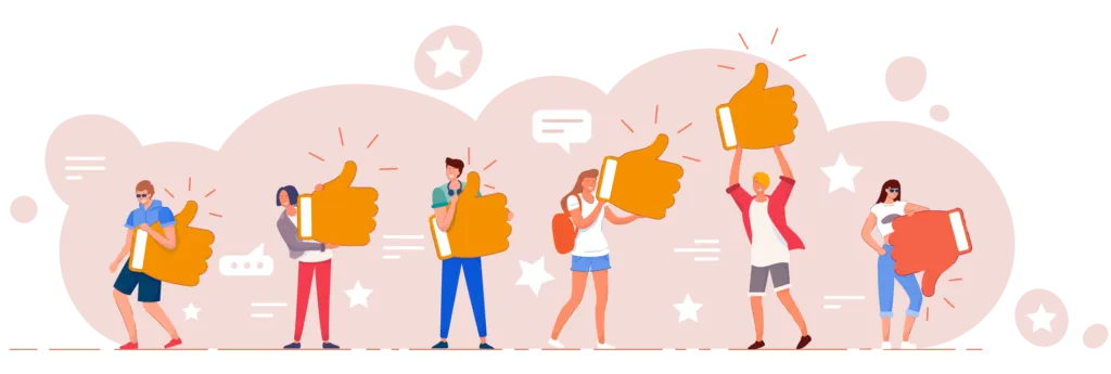 tevredenheid van klanten